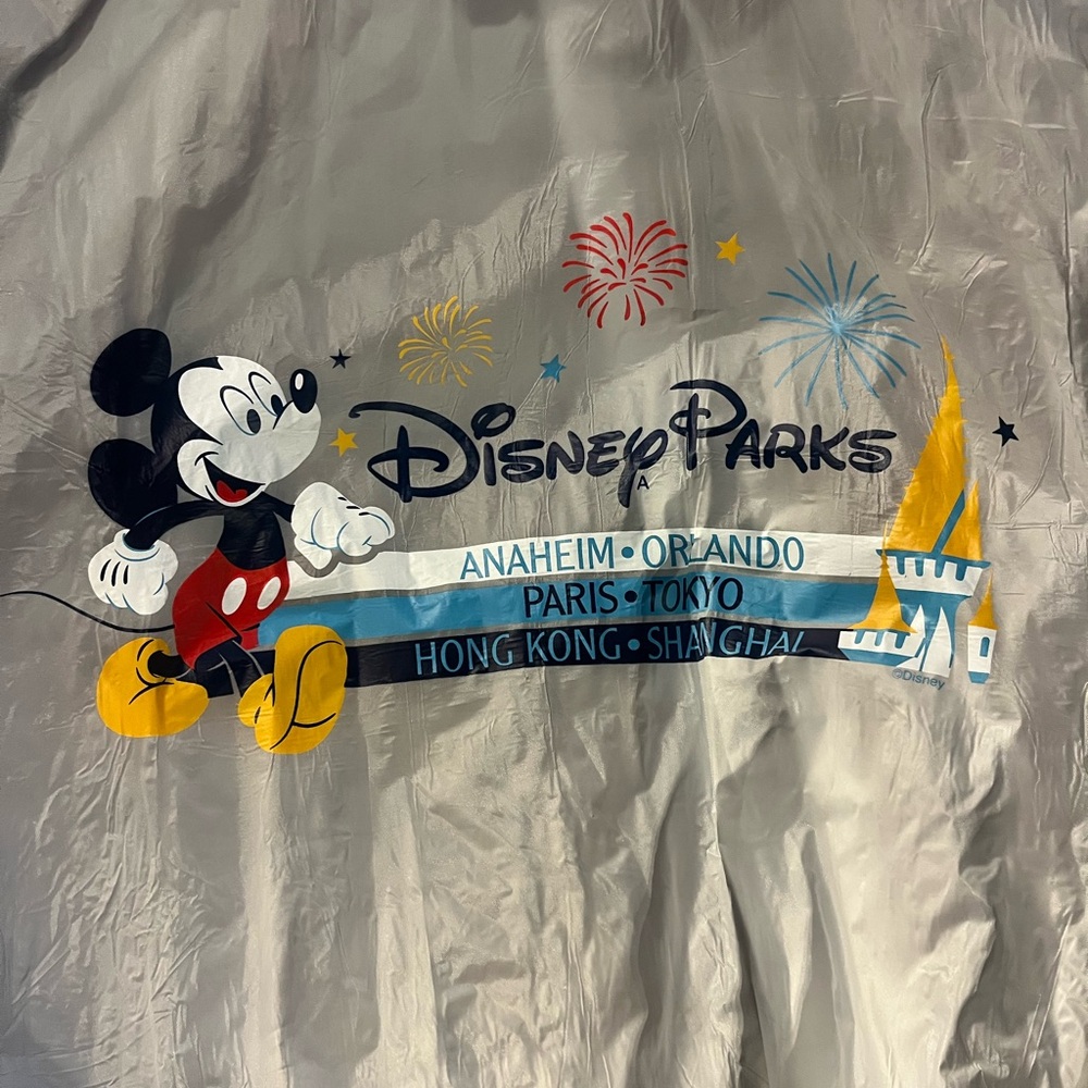 Disney parks  rain poncho